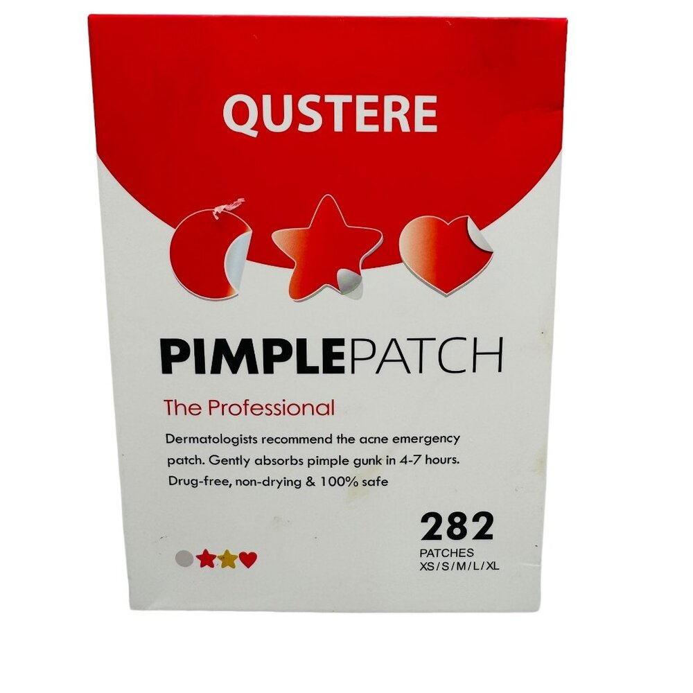 Pimple Patches for Face, 282ct Size XS/S/M/L/XL Exp 3/27